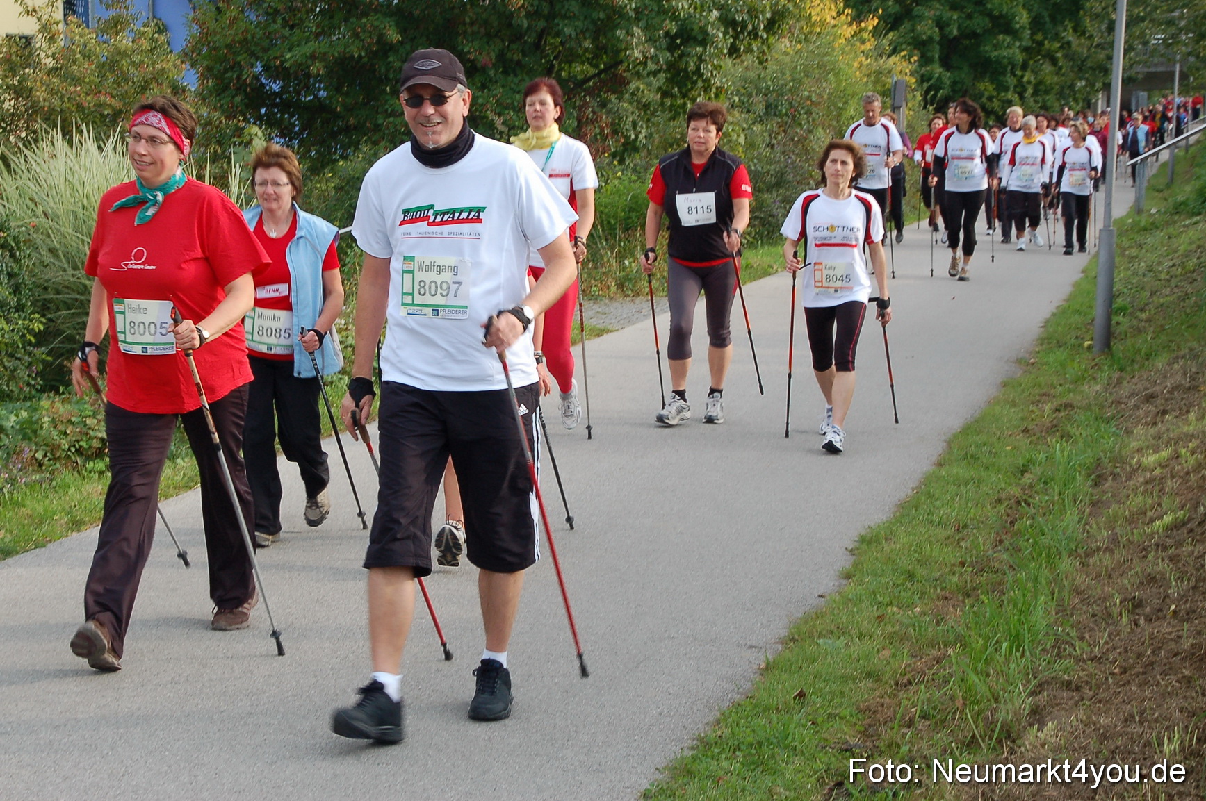 Nordic Walking Stadtlauf Neumarkt 180910 0057